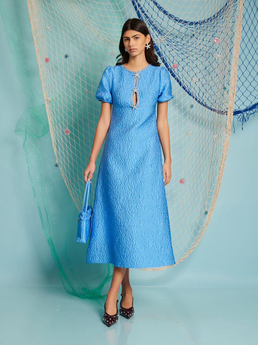 DREAM Reef Jacquard Midi Dress