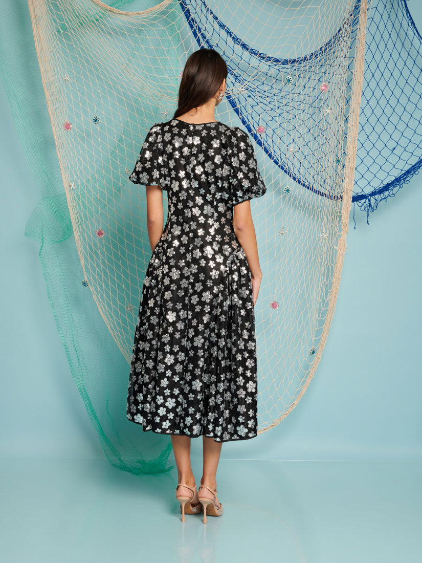DREAM Starboard Sequin Midi Dress
