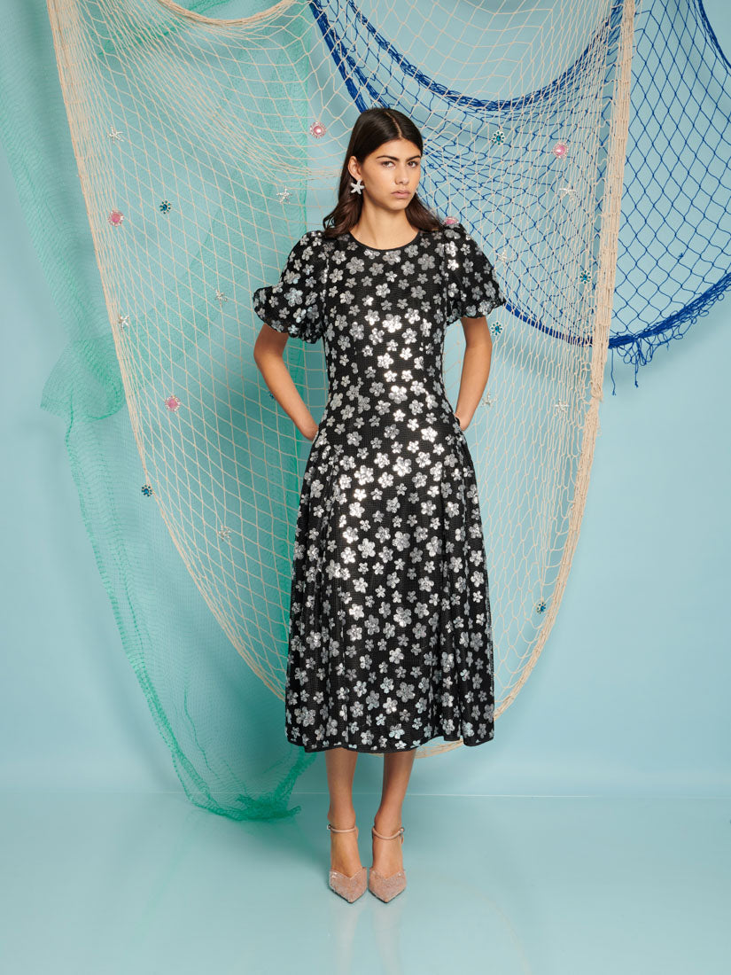 DREAM Starboard Sequin Midi Dress