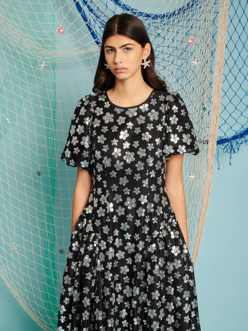 DREAM Starboard Sequin Midi Dress