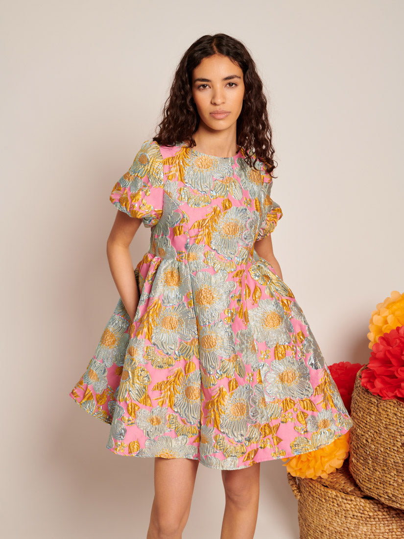 Alegria Jacquard Mini Dress