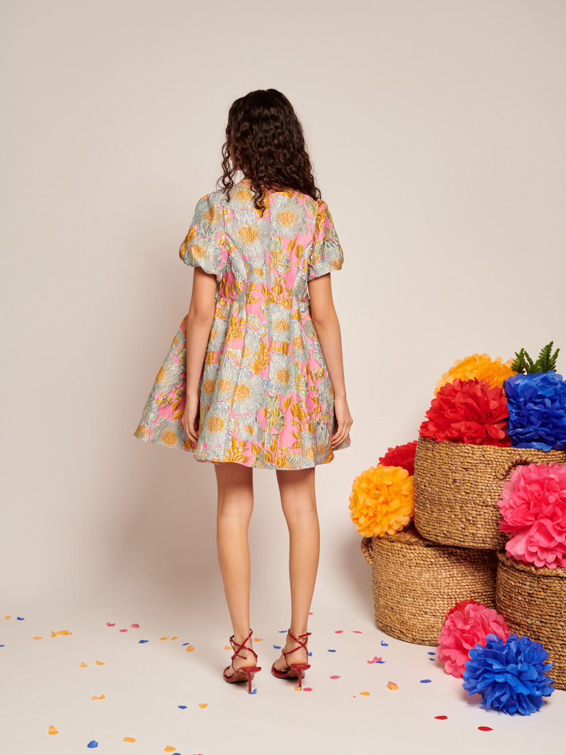 Alegria Jacquard Mini Dress