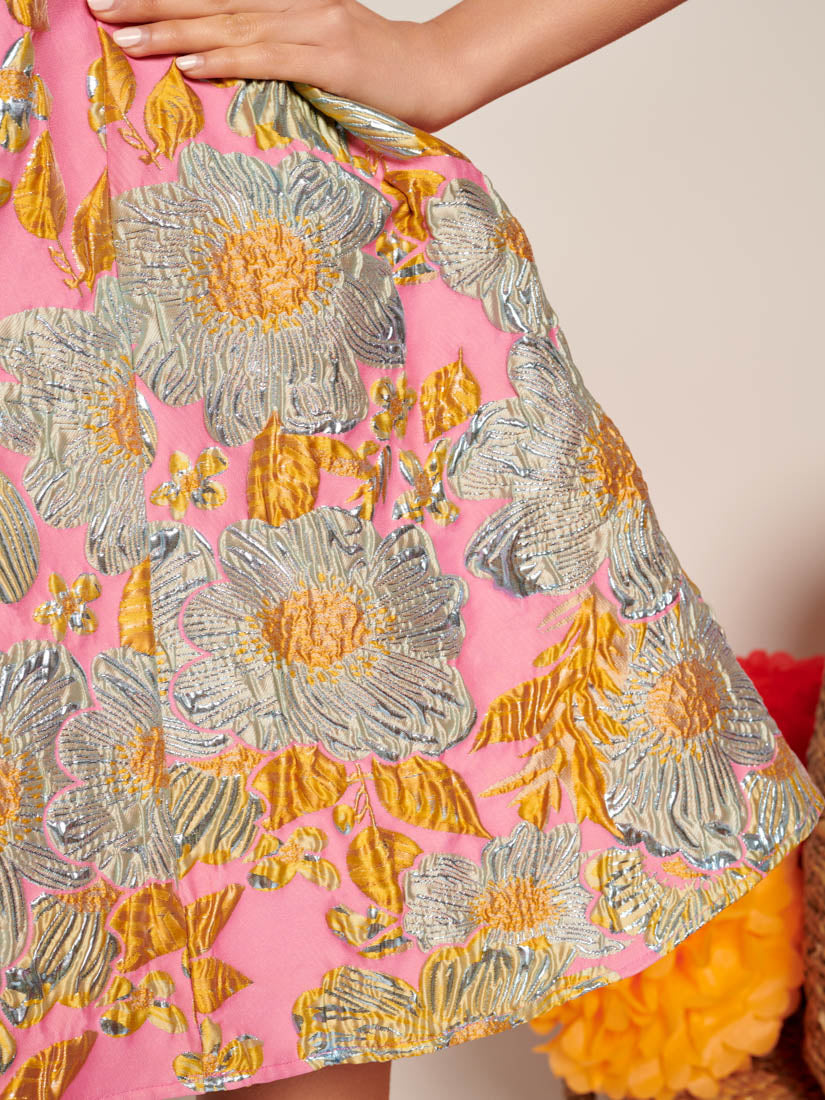 Alegria Jacquard Mini Dress