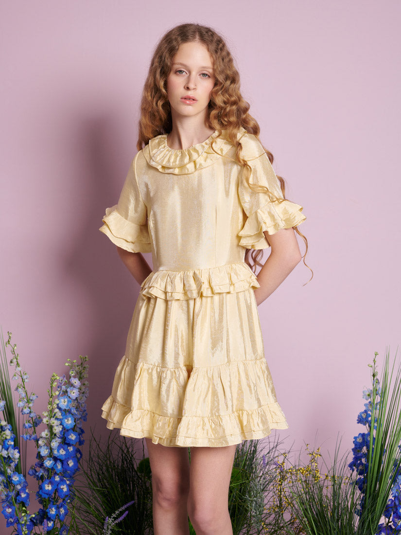 Buttercup Ruffle Mini Dress