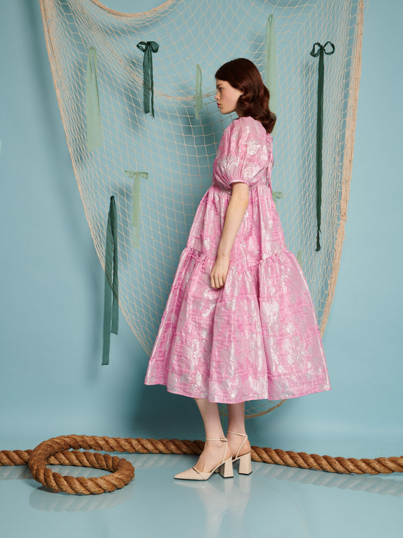 Ives Floral Midi Dress