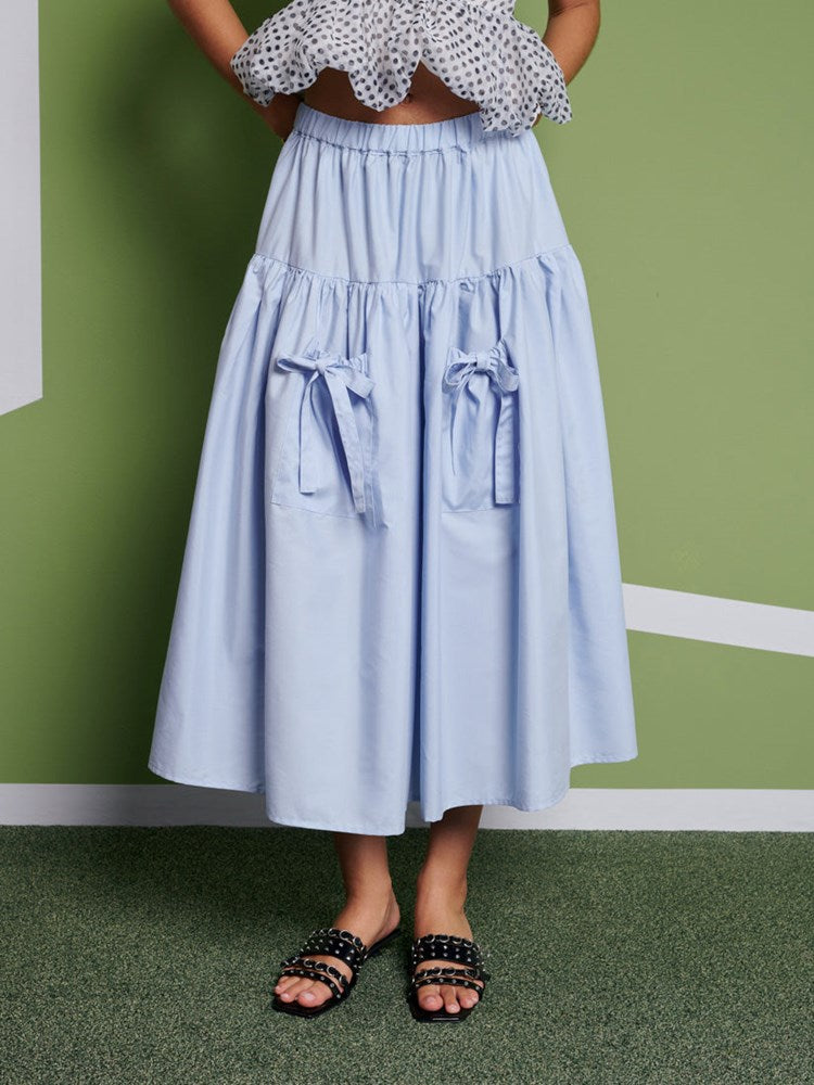 <b> Ghospell </b> Dina Midi Skirt