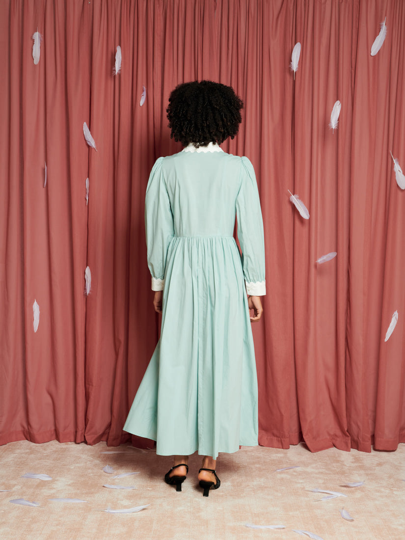 Passerine Ric Rac Midi Dress