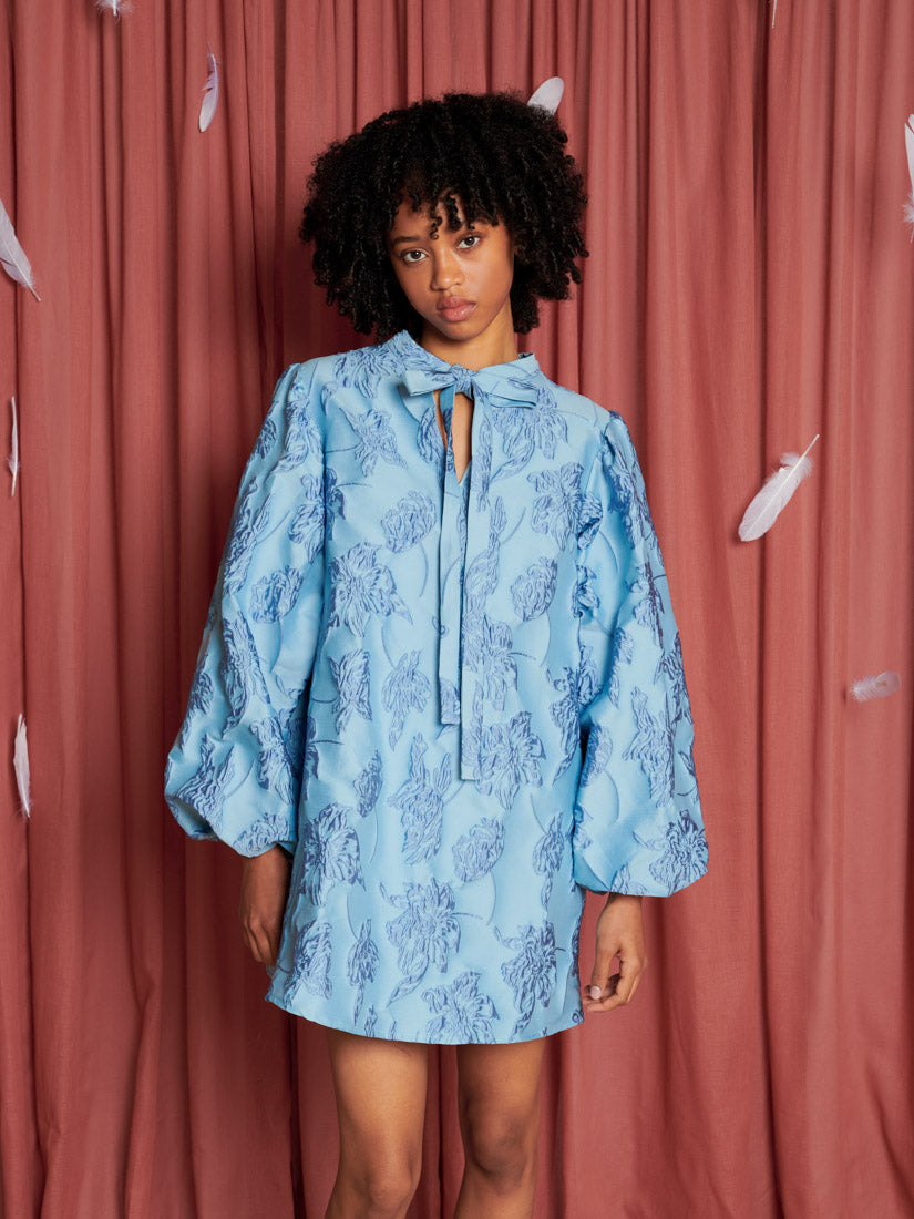 Skylark Bow Mini Dress