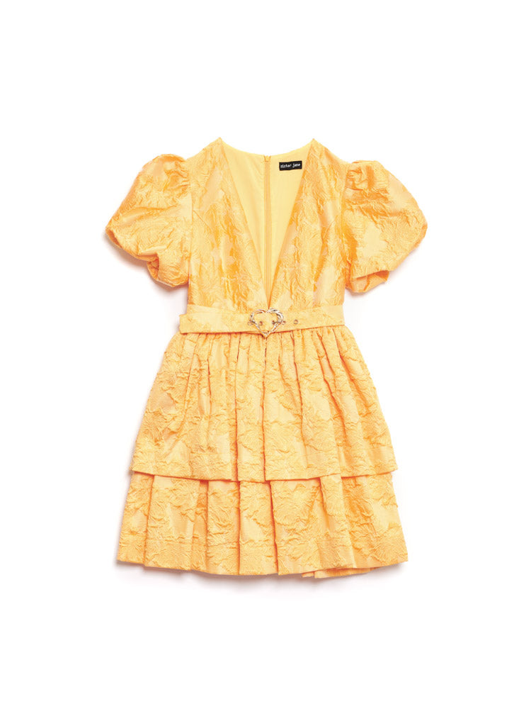 Sol Jacquard Mini Dress