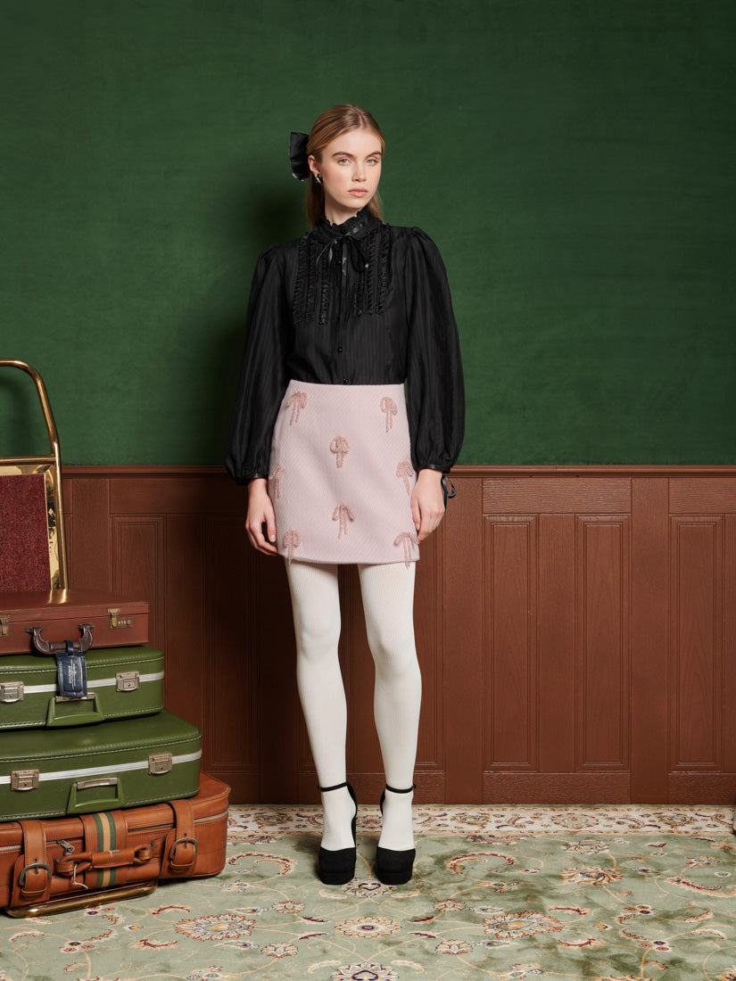 Birch Ruffle Blouse