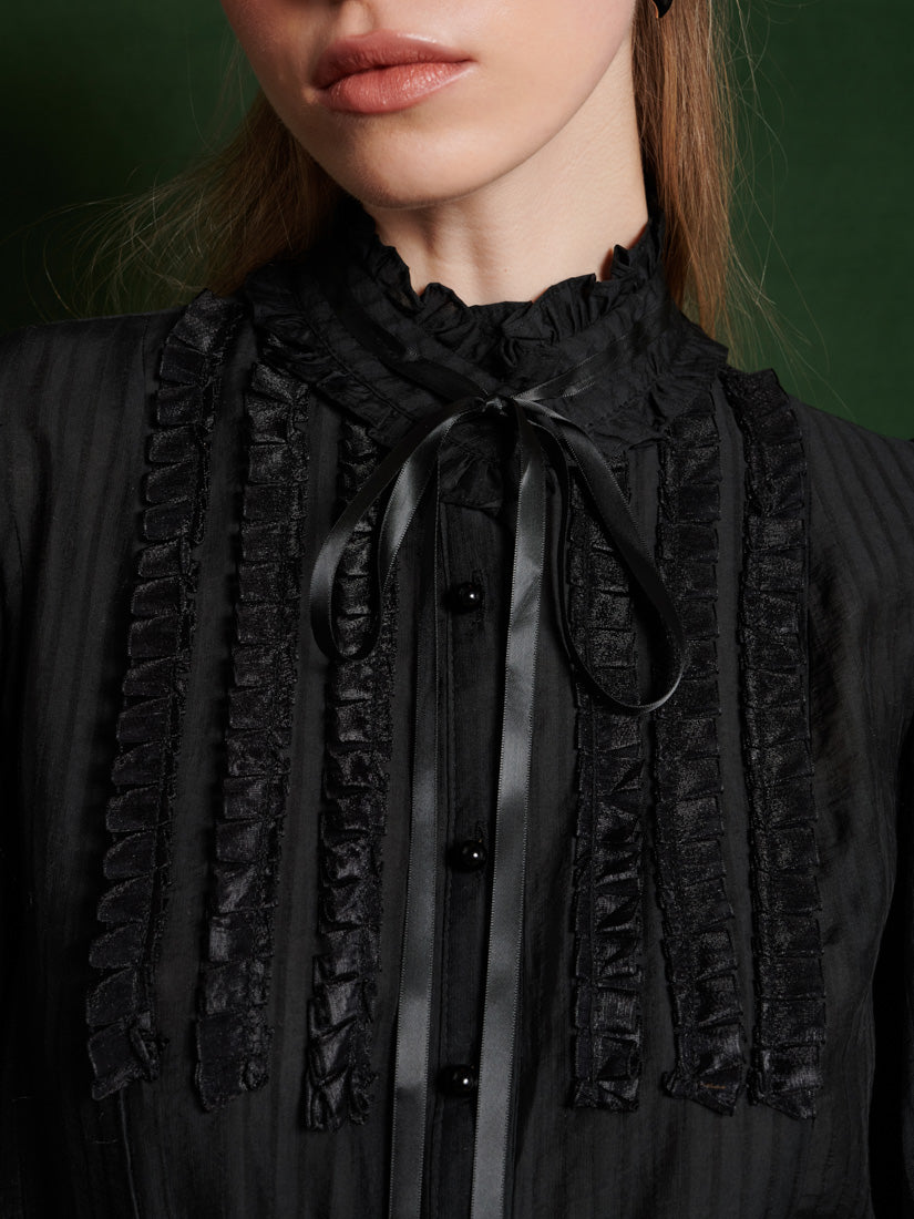 Birch Ruffle Blouse