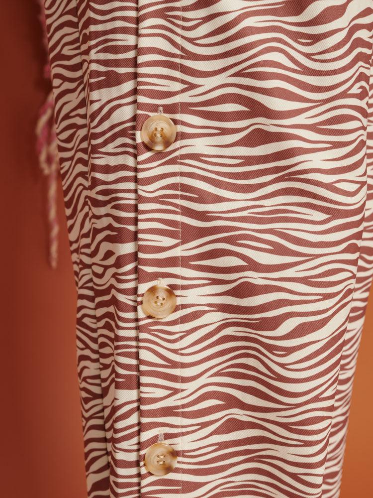 Ghospell Zoya Zebra Trousers