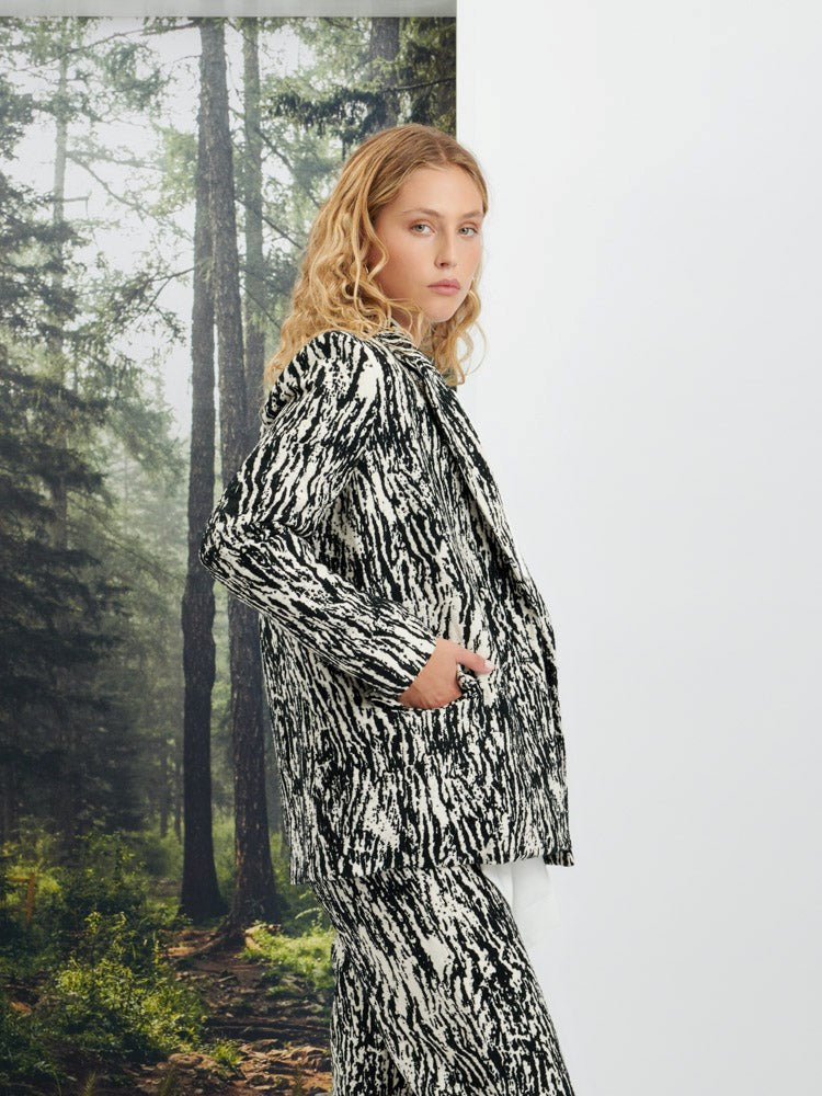 Ghospell Giana Jacquard Blazer