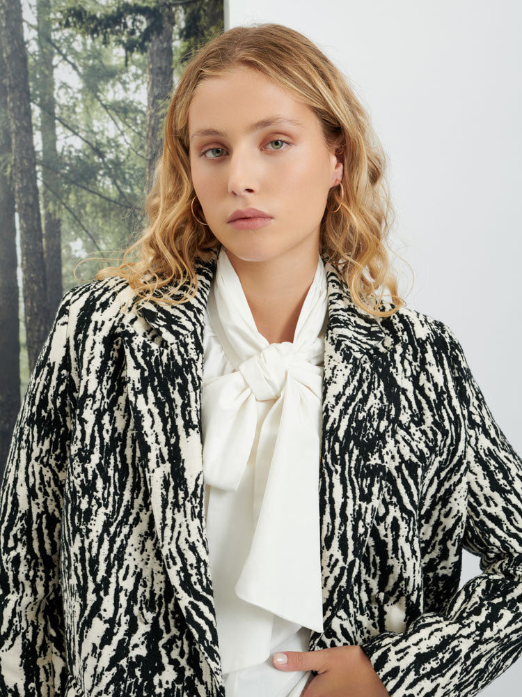Ghospell Giana Jacquard Blazer