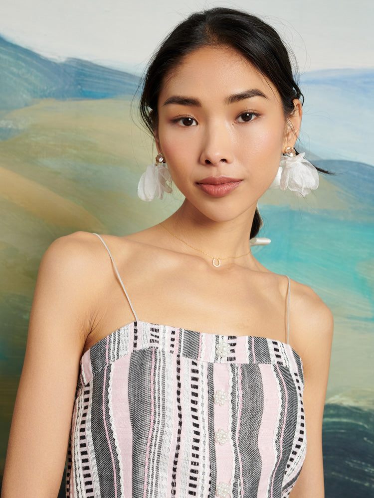 DREAM Giselle Tweed Crop Top