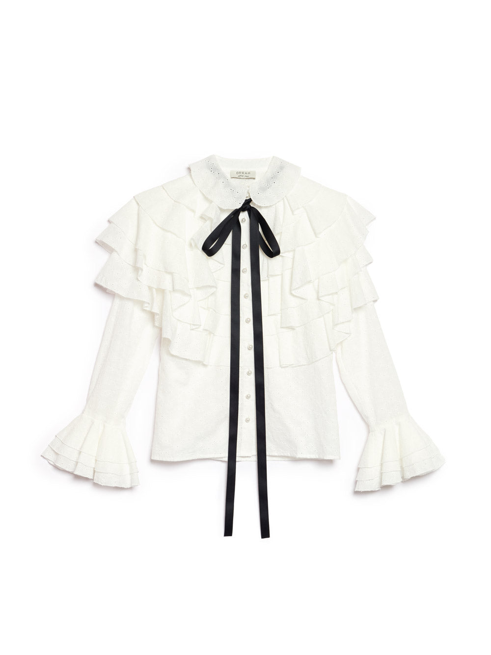 DREAM Saffron Ruffle Blouse