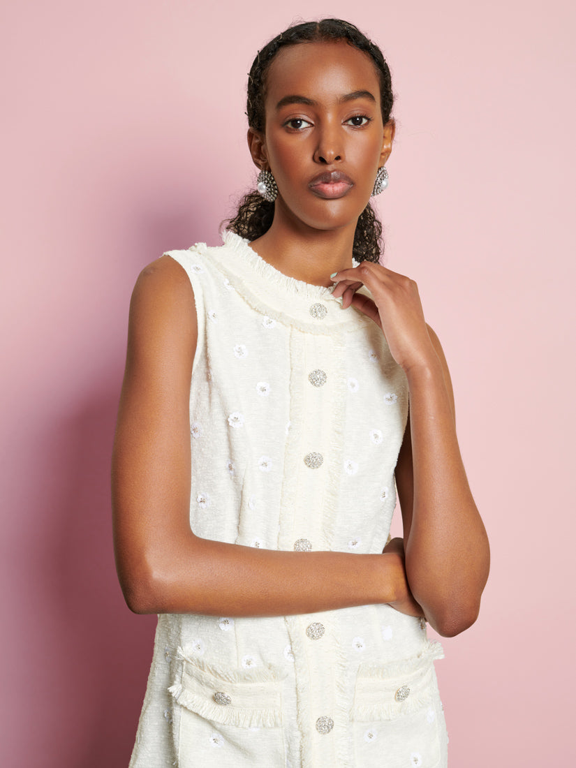 DREAM Meadow Tweed Mini Dress