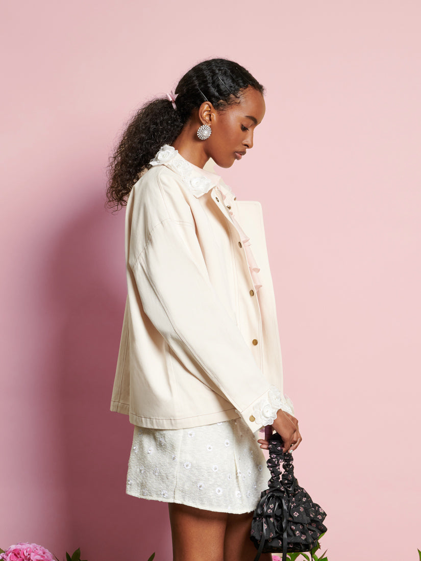 DREAM Valley Flower Embellished Jacket