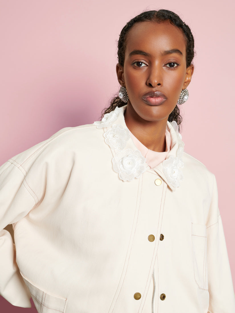 DREAM Valley Flower Embellished Jacket
