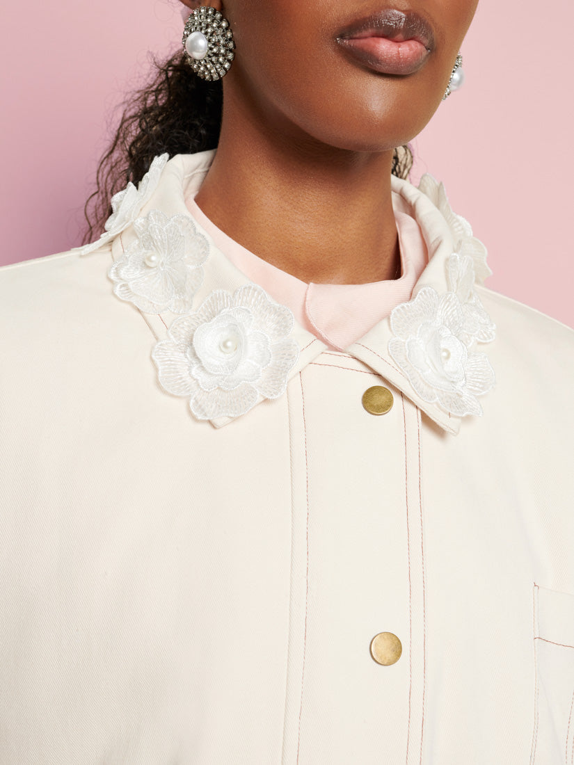 DREAM Valley Flower Embellished Jacket