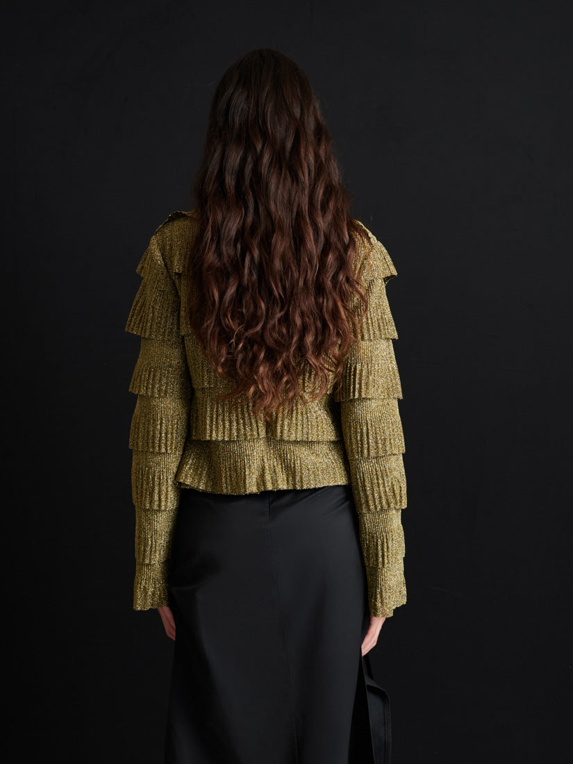 Ghospell Keily Ruffled Top