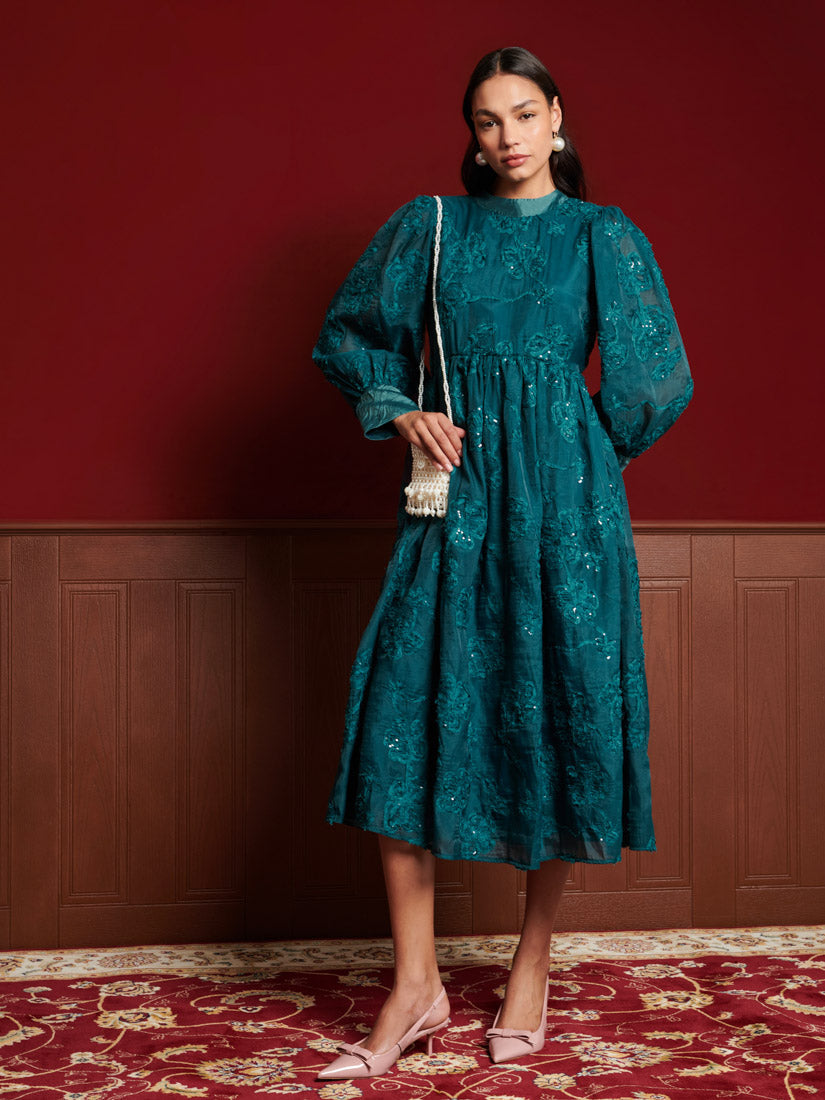 <b>DREAM</b> Bessie Floral Midi Dress
