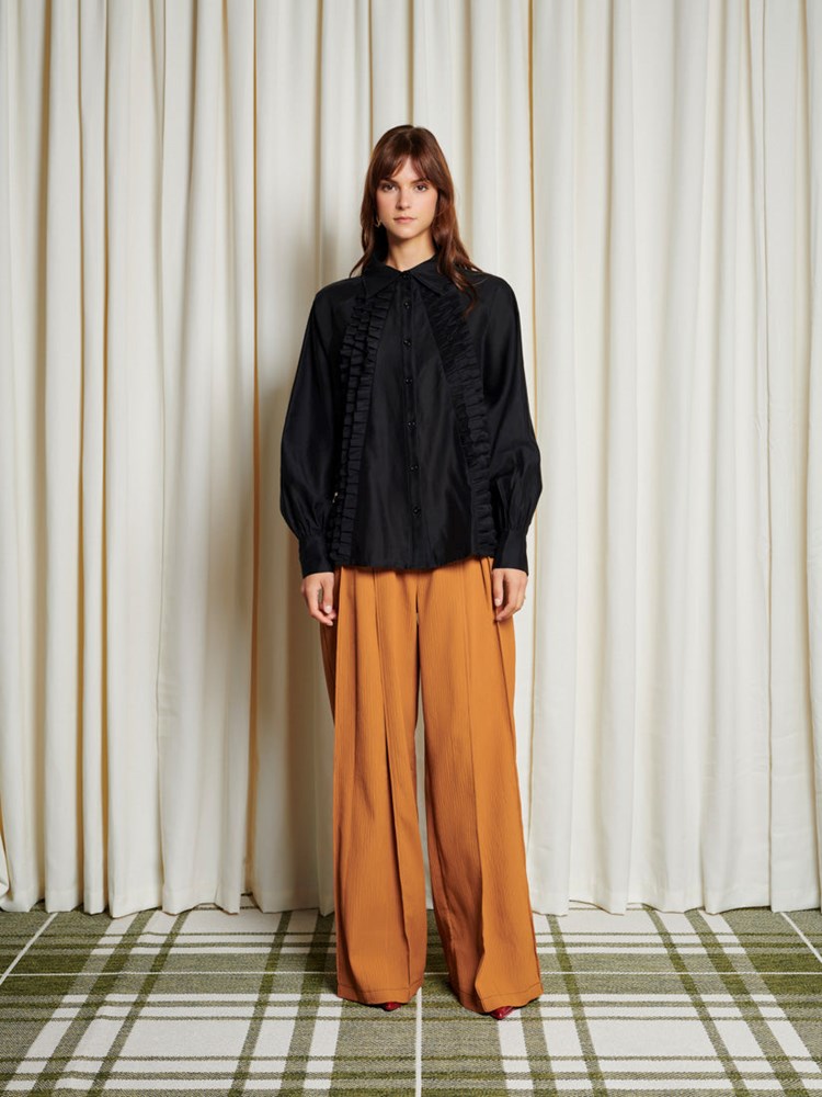 Ghospell Lundy Ruffle Shirt