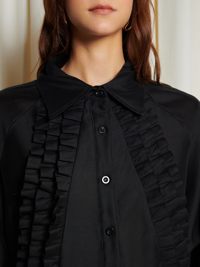 Ghospell Lundy Ruffle Shirt