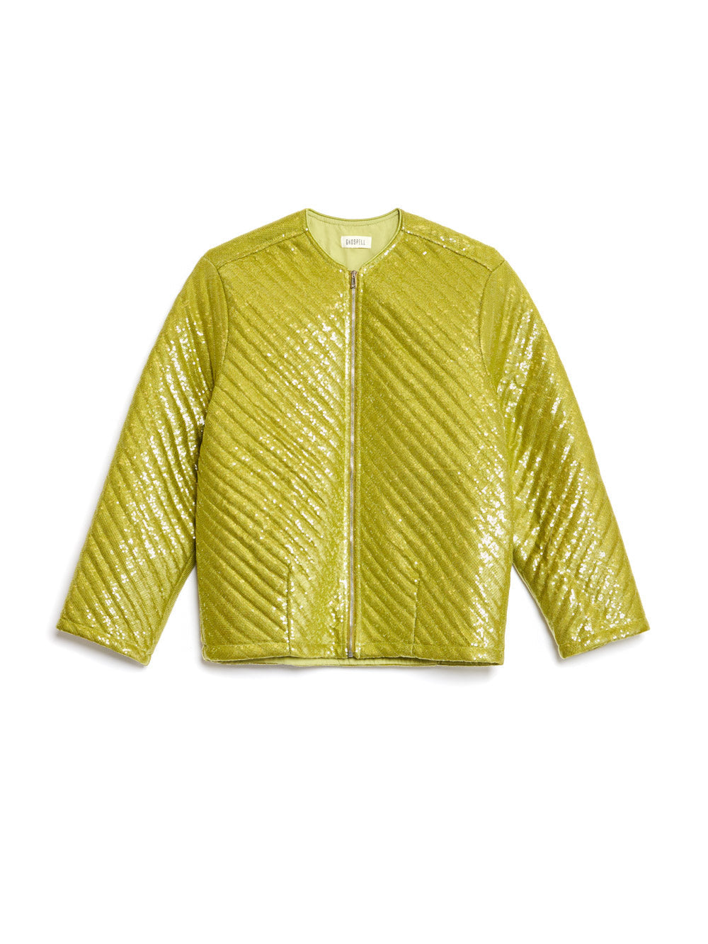 Ghospell Xyla Padded Sequin Jacket