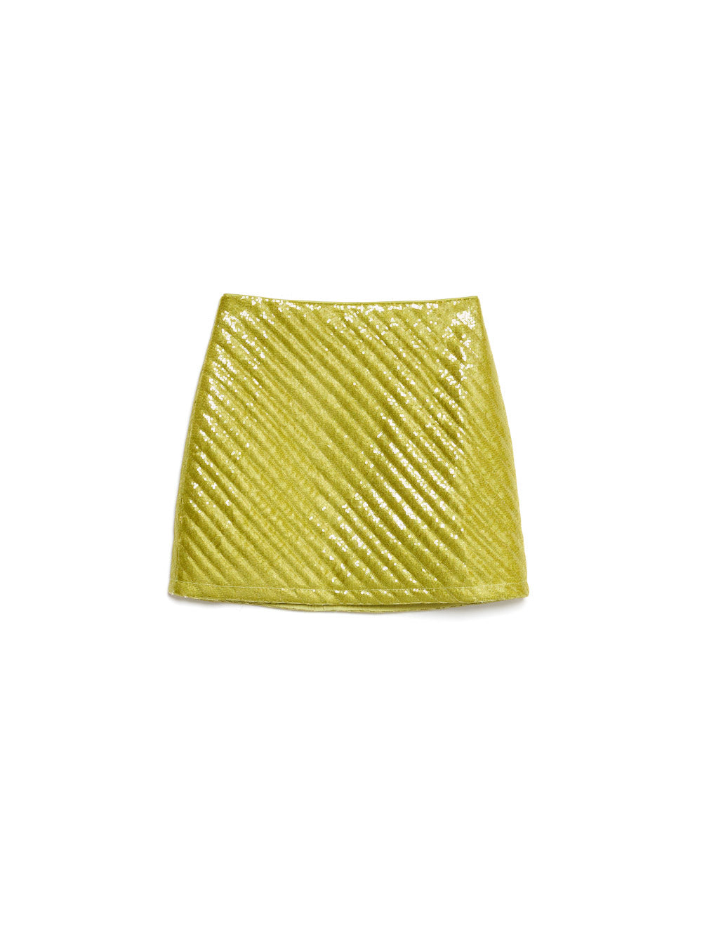 Ghospell Xyla Padded Sequin Mini Skirt