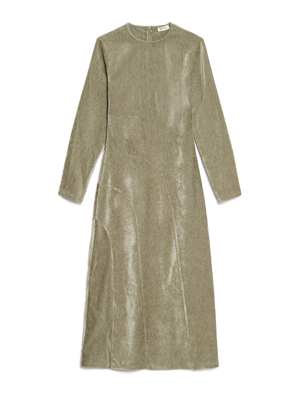 Ghospell Maude Velvet Midi Dress