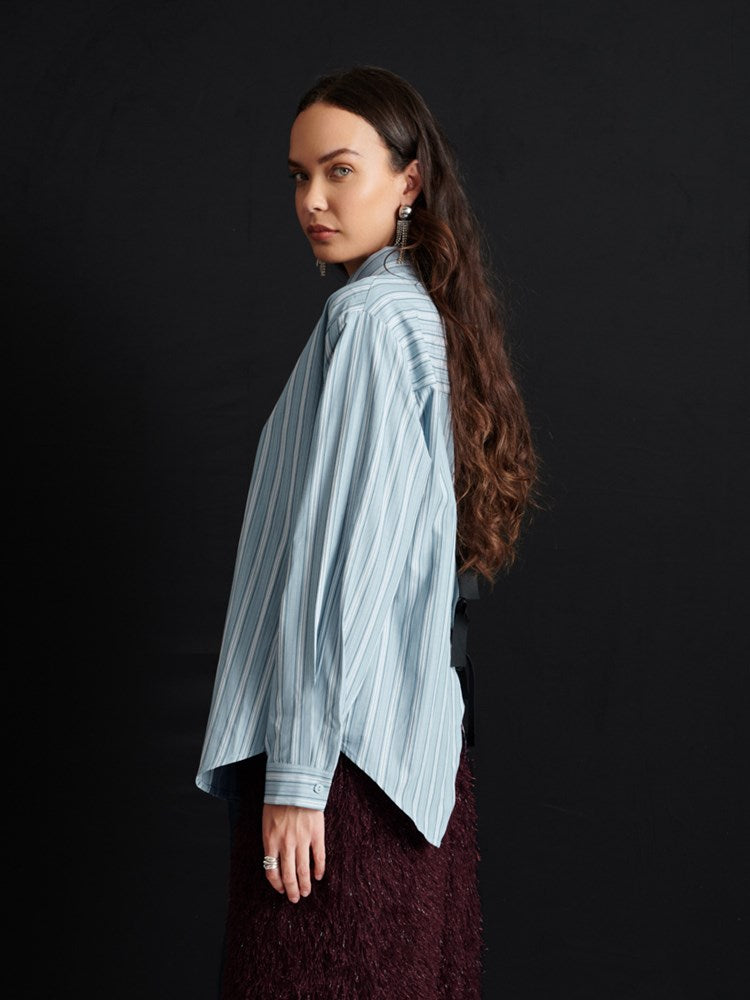 Ghospell Beck Striped Shirt