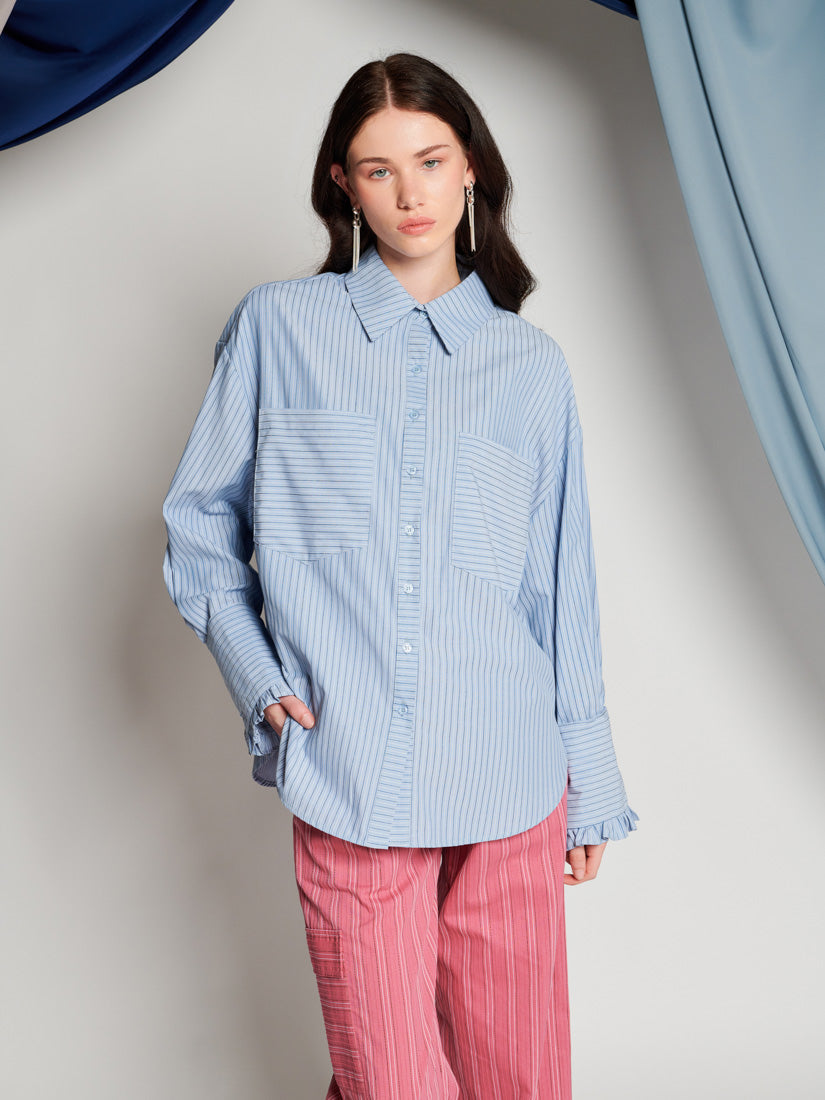 Ghospell Sheena Stripe Shirt