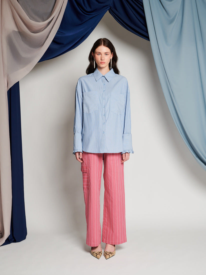 Ghospell Sheena Stripe Shirt