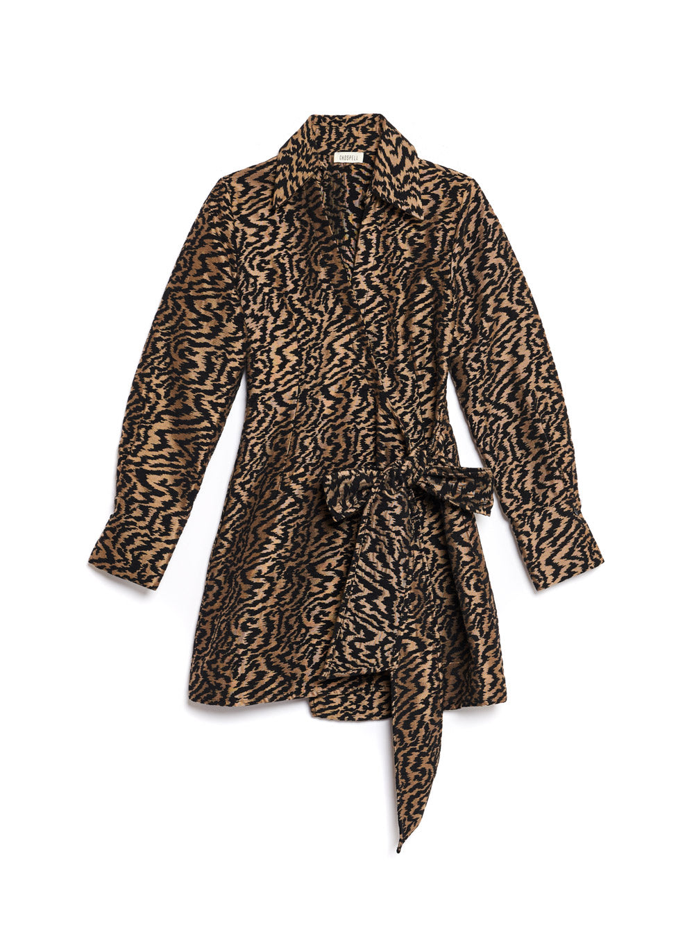 Ghospell Phoebe Jacquard Mini Dress