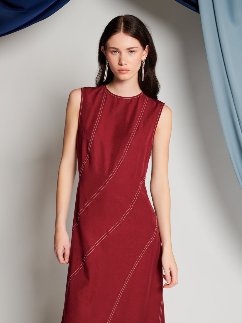 Ghospell Talulla Curved Maxi Dress