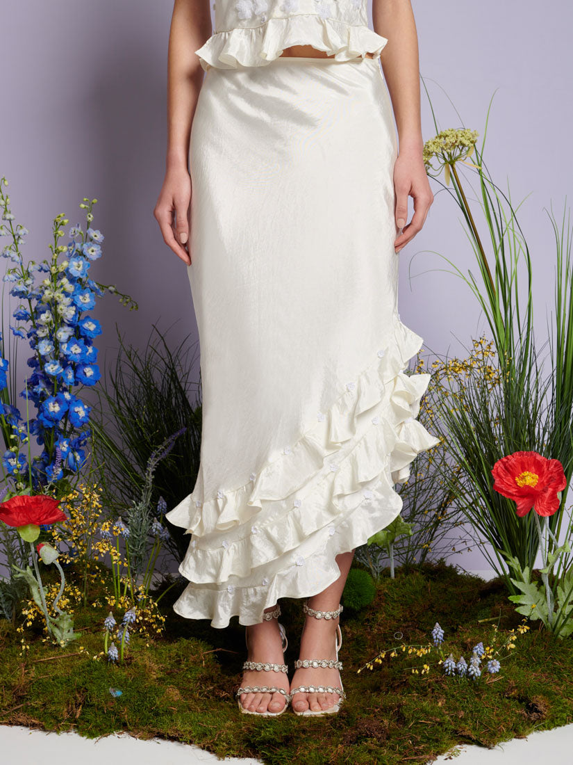 <b>DREAM</b> Forget Me Not Asymmetric Skirt